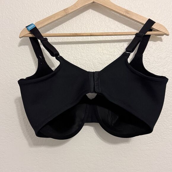 Vanity Fair Women's Beauty Back Smoothing Minimizer Bra 40DDD BLACK - Picture 4 of 4